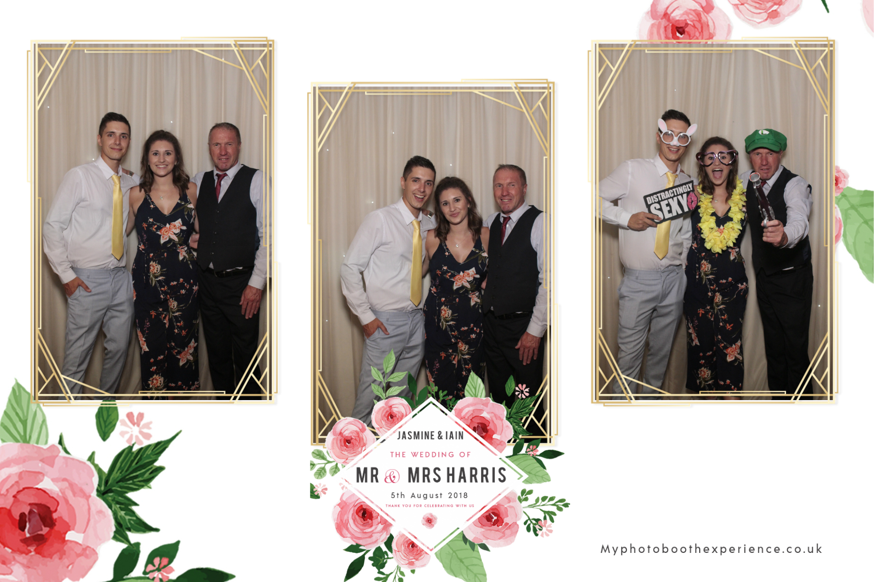 Mr & Mrs Harris  | View more photos from the event at gallery.myphotoboothexperience.co.uk/u/MyPhotoBoothExperienceLtd/Mr-Mrs-Harris